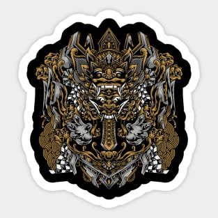 Barong x Rangda Sticker